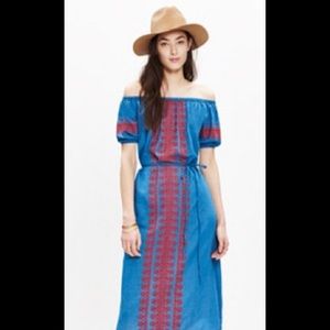 Madewell chambray dress